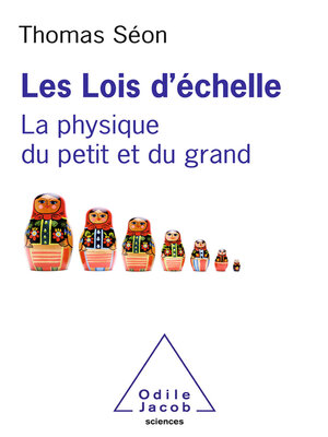 cover image of Les Lois d'échelle